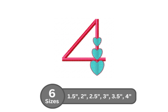 Candy Heart Number -4: A Guide to Professional Fill Stitch Embroidery