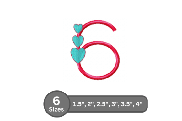 Candy Heart Number -6: A Guide to Professional Fill Stitch Embroidery
