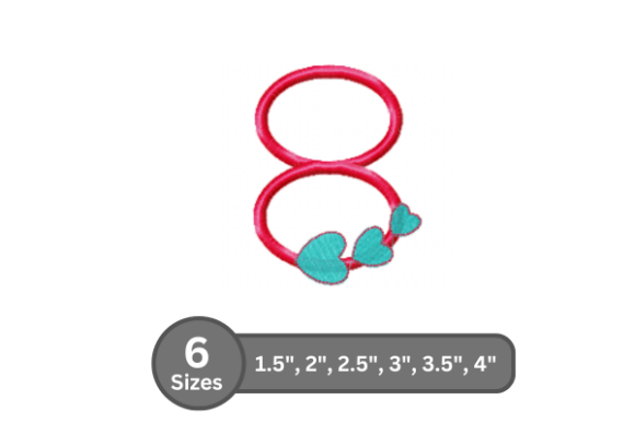 Candy Heart Number -8: A Strategic Asset for Professional Embroidery
