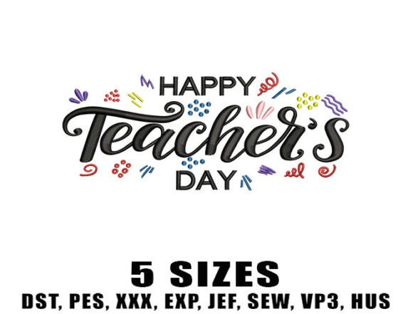 Celebrate Happy Teacher’s Day with Custom Embroidery