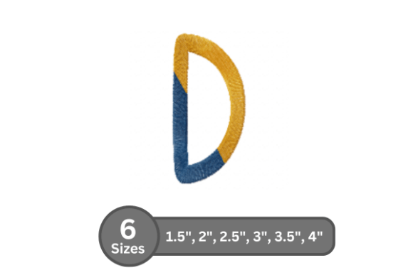 Chalk Split Alphabet - D: A Practical Evaluation for Embroidery Professionals
