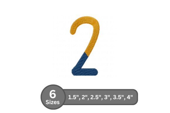 Chalk Split Number -2: A Bold Typography Choice