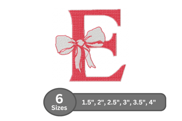 Cherry Knot Alphabet - E: A Stylish Stitch
