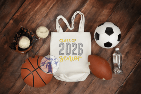 Class of 2026 Senior: Elegant Embroidery Design