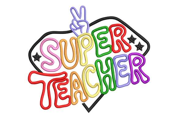 Super Teacher: Elevating Embroidery with Texture and Style